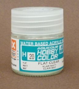 Gunze - Aqueous Hobby Colors 020 - Flat Clear