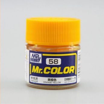 Gunze - Mr.Color 058 - Orange Yellow (Semi-Gloss)