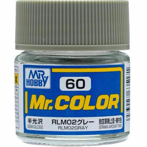 Gunze - Mr.Color 060 - RLM02 Gray (Semi-Gloss)
