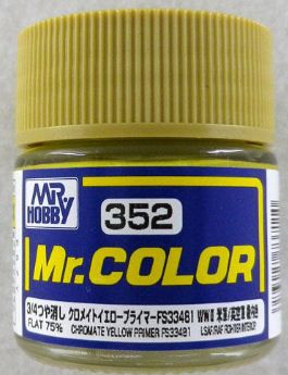 Gunze - Mr.Color 352 - CHROMATE YELLOW PRIMER FS33481 (Flat)