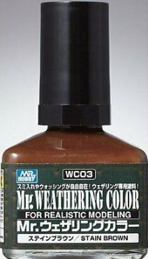 Gunze - Mr.Weathering Color 03 - Stain Brown 40ml