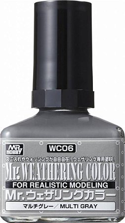 Gunze - Mr.Weathering Color 06 - Multi Gray 40ml