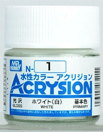 Gunze - Acrysion Color 001 - White (Gloss)