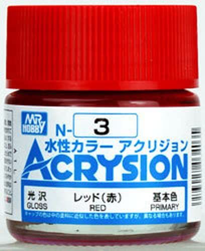 Gunze - Acrysion Color 003 - Red (Gloss)