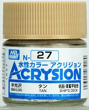 Gunze - Acrysion Color 027 - Tan  (Semi-Gloss)