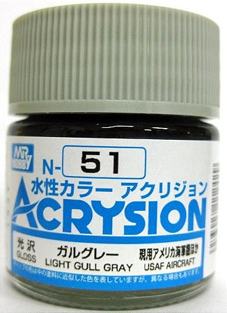 Gunze - Acrysion Color 051 - Light Gull Gray (Gloss)