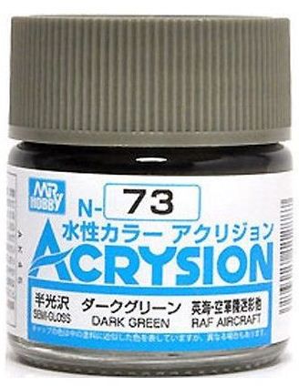 Gunze - Acrysion Color 073 - Dark Green (Semi-Gloss)