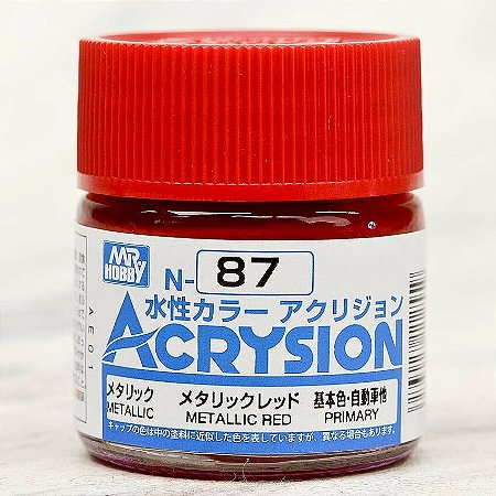 Gunze - Acrysion Color 087 - Metallic Red