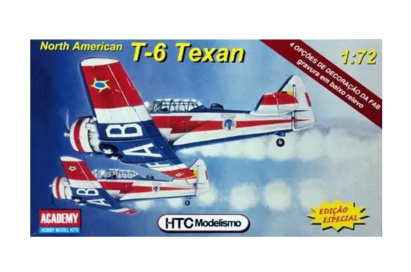 HTC ACADEMY - T-6 TEXAN (ESQADRILHA DA FUMAÇA) - 1/72