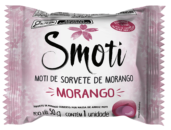 Moti de Sorvete - Morango (50g)