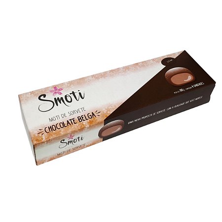 Caixa de Moti de Sorvete - Chocolate 180gr(4un.)