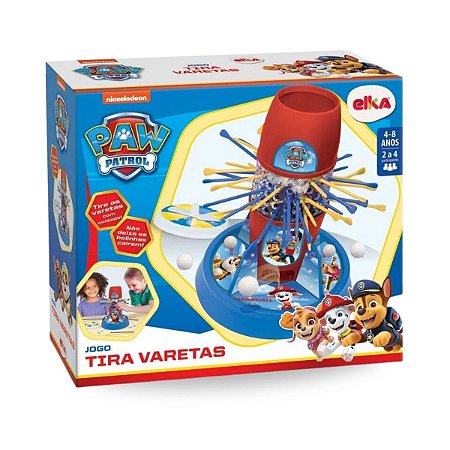 Jogo Tira Varetas - Patrulha Canina