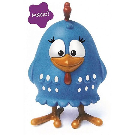 Boneco Galinha Pintadinha Vinil 15cm Brinquedo Menina e Menino Elka