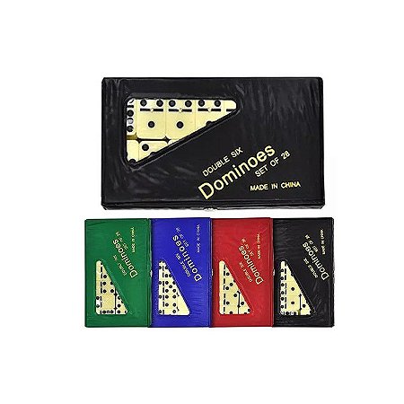 DOMINO OSSO DOMINOES GROSSO 28 PCS - Tudo para seu salão de jogos