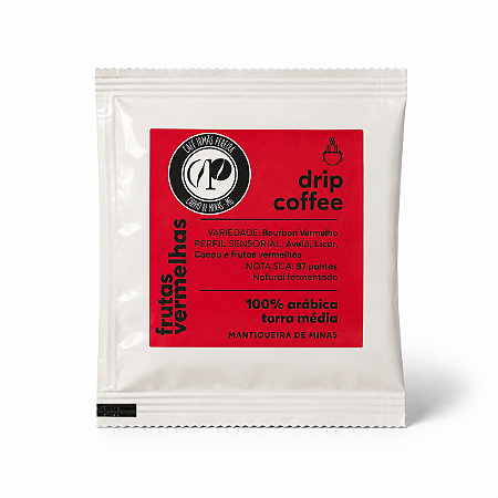 Sachê Drip Coffee Frutas Vermelhas