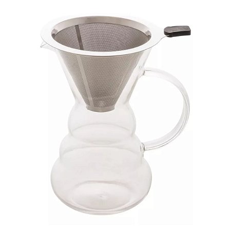 JARRA COM FILTRO DE INOX 500ml