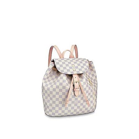 Mochila Branca Louis Vuitton Impermeável