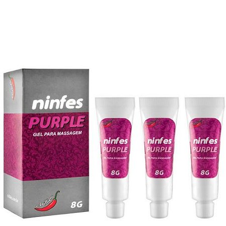 KIT 03 Adstringente Feminino Ninfes Purple 8gr Chillies – Sexshop