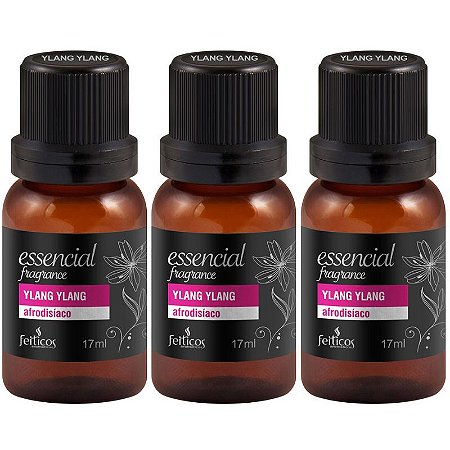 KIT 03 UNIDADES Essencial Fragance Encatadores 17ml YLANG YLANG