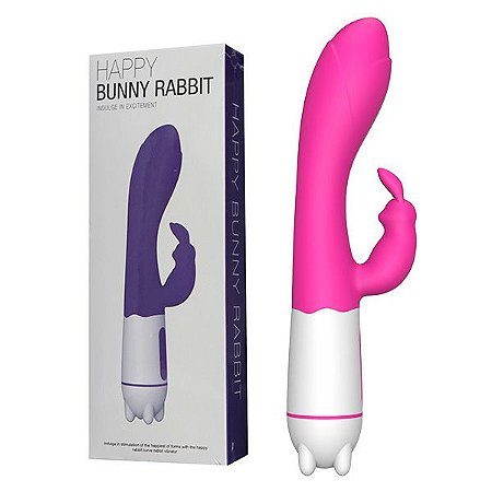 Vibrador Estimulador Coelhinho Happy Rabbit 36 Vibrações - Sex Shop