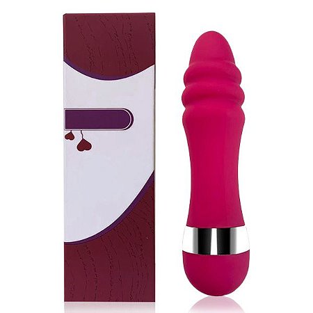 Vibrador Multivelocidade Com Estimulador em Anéis Ponto G - Sex Shop