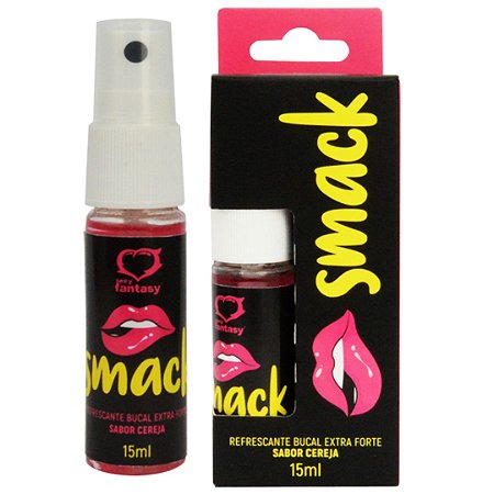 Smack Refrescantes Bucal De Cereja Extra Forte 15Ml SexShop