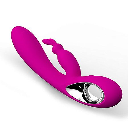 Vibrador Massageador Duplo Estimulador de Clitóris e Ponto G Premium Bella - Sexshop