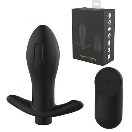 Massageador de Próstata e Plug Anal Joint em Silicone – TOPO TOYS