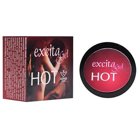 Pomada em Gel Com sensação de aquecimento 3G Hot Excita