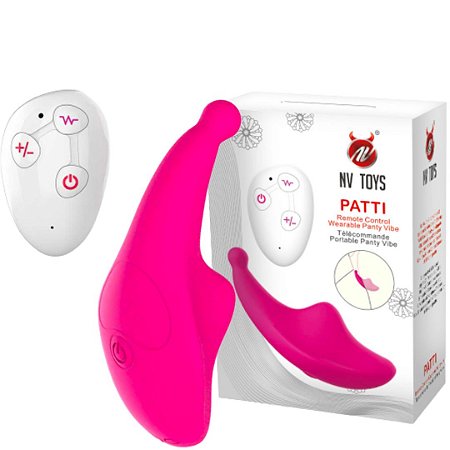 Vibrador Massageador de Clitóris 10 Vibrações Patti NV Toys