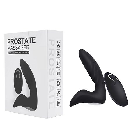 Estimulador de Próstata Anal e Controle 12 Velocidades