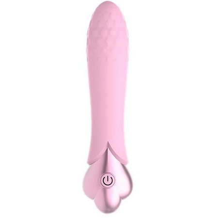 Estimulador Clitoriano Vibrador Rosa USB Recarregável Silicone