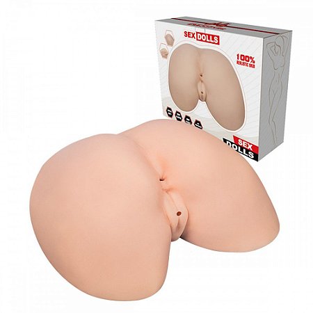 Masturbador Bunda Grande Com Vagina e Anus SexyDolls - 5,6KG