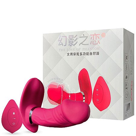 Vibrador Clitoriano Recarregável com Controle - FANALA