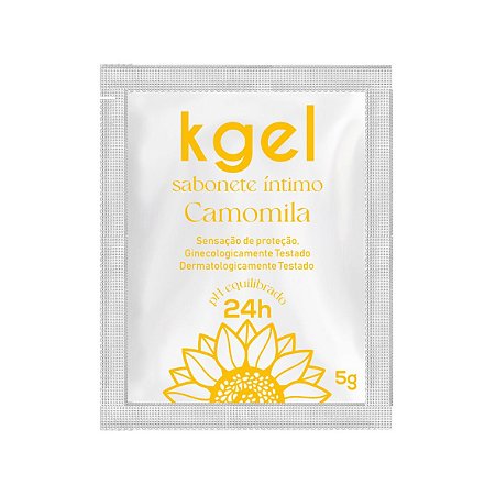 Kgel Sabonete Intimo no Aroma de Camomila em Sache de 5G