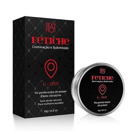 Gel Excitante Feminino G-Spot Pomada e Efeito Vibratório 6g