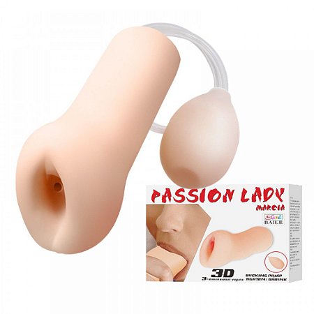 Masturbador Simulador de Sexo Vaginal - PASSION LADY MARCIA