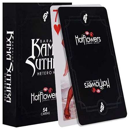 Baralho Kama Suthra Hetero Hard Hot Flowers - Sexshop