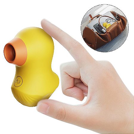 Pato com Pulsação Estimulador de clitóris - Cutie Baby - Sex shop
