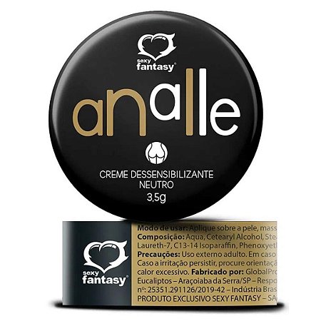 Anestésico Anal Analle Luby 3,5ml Sexy Fantasy