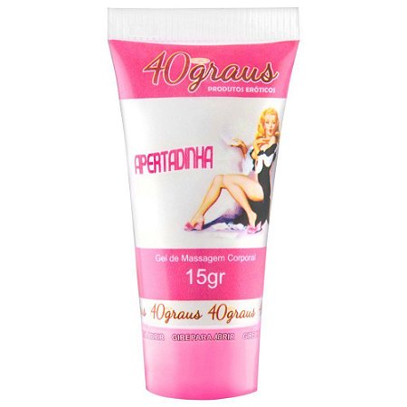 Apertadinha Adstringente Ajato Aromático Morango 15gr 40Graus - Sexshop