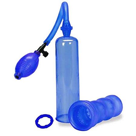 Bomba peniana com capa de silicone e anel - EXTREME ENLARGEMENT - NANMA - Sexshop