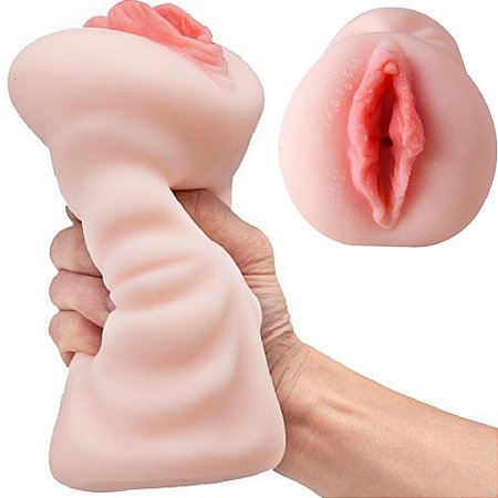 Vagina Grandes Lábios Masturbador Masculino em Cyberskin – Maig Sex shop