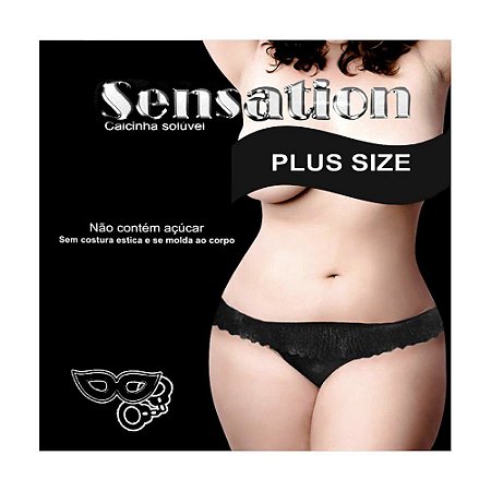 Calcinha Comestível Açai Sensation Plus Size PetitCherry - Sexyshop