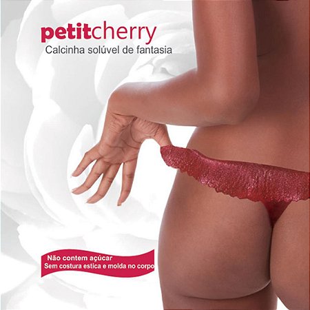 Calcinha Comestível Solúvel Menta Flow Pak PetitCherry - Sexshop