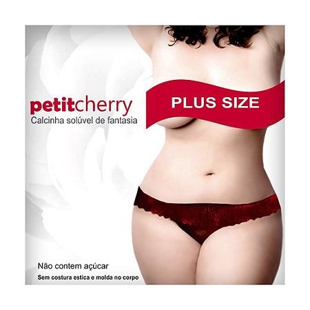 Calcinha Solúvel Menta Plus Size PetitCherry - Sex shop