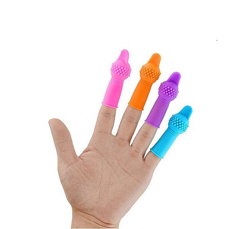 Dedeira em Silicone com Saliências Estimuladoras - Sexshop