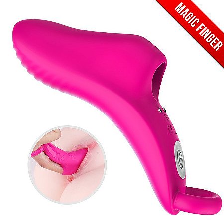 Vibrador Massageador Dedeira Estimuladora de Clitóris OMG - S-Hande - Sex shop