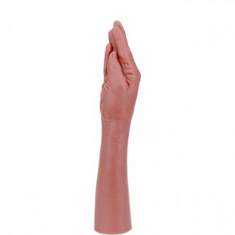 Fisting penetrável forma de mão aberta marrom - Sexshop