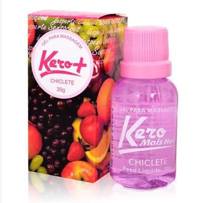 Gel Comestível Kero Mais Chiclete 30gramas - Sexshop